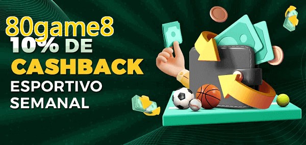10% de bônus de cashback na 80game8